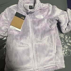 Toddler Northface fleece jacket/zip sweater, size 6t - brand new with tags